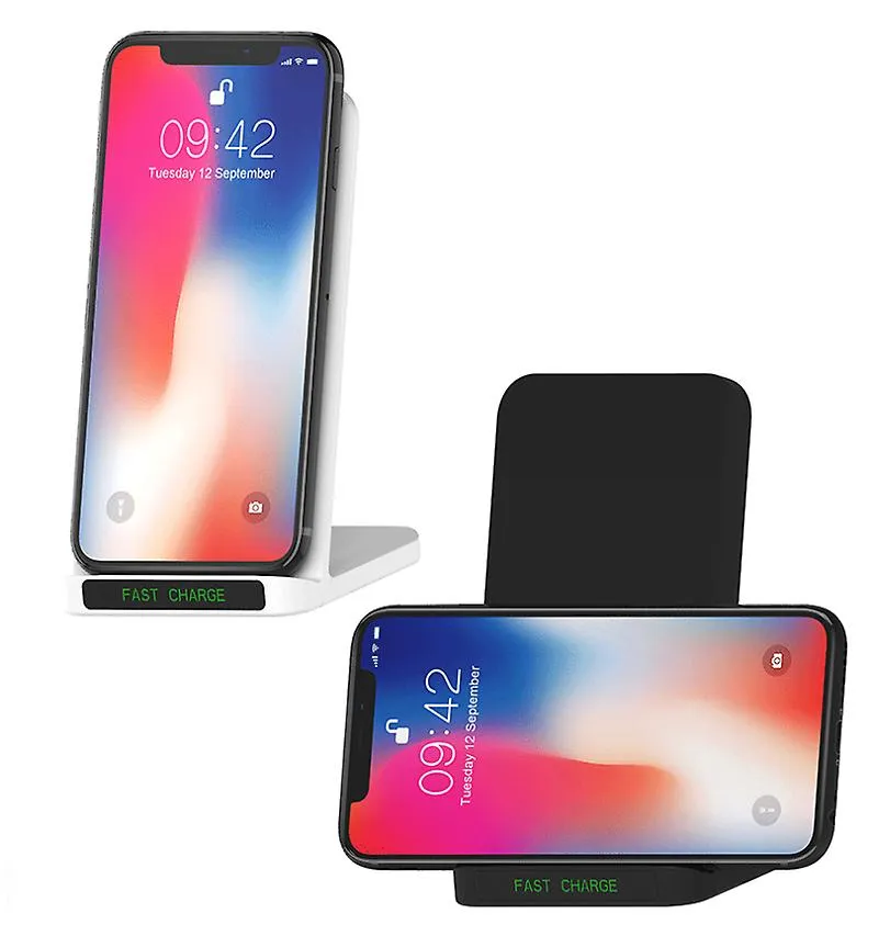 10W black 20W/15W/10 Fast Charger,desk vertical wireless charger,phone holder AZ11496