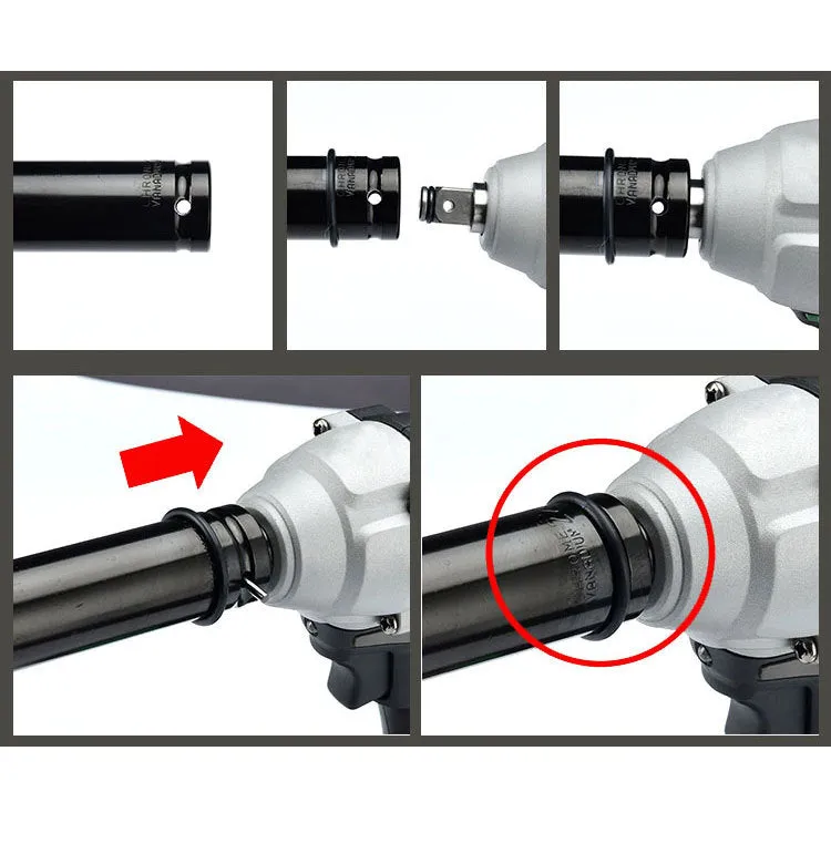1/2" Cordless Impact Wrench Driver for Makita 18V Battery