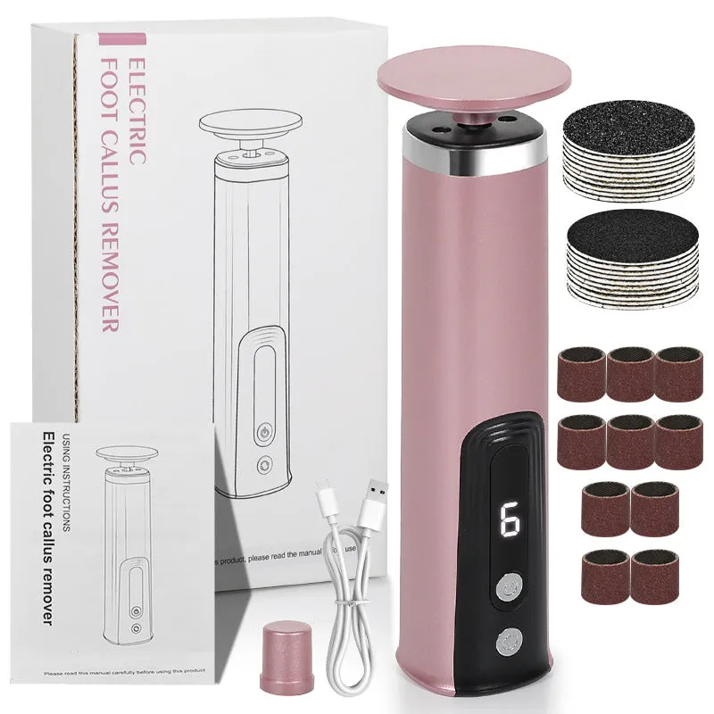 2-in-1 Electric Foot File & Hand Care Tool