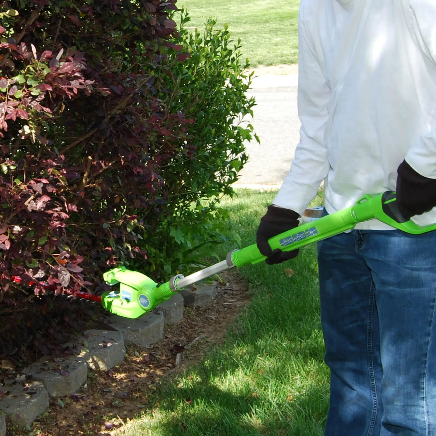 24V 20" Cordless Pole Hedge Trimmer (Tool Only)