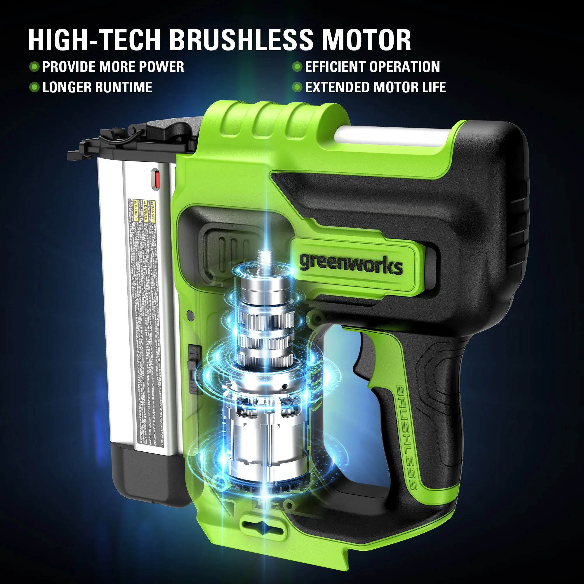 24V Cordless Battery Circular Saw 6PC Combo Kit w/ (2) 2.0Ah Batteries & Charger