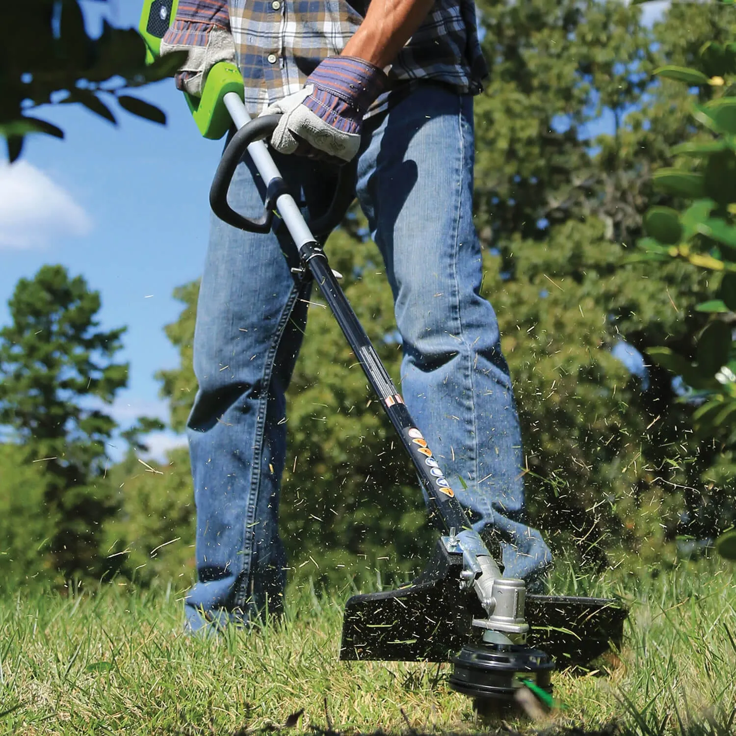 40V 14" Cordless Brushless String Trimmer (Attachment Capable)