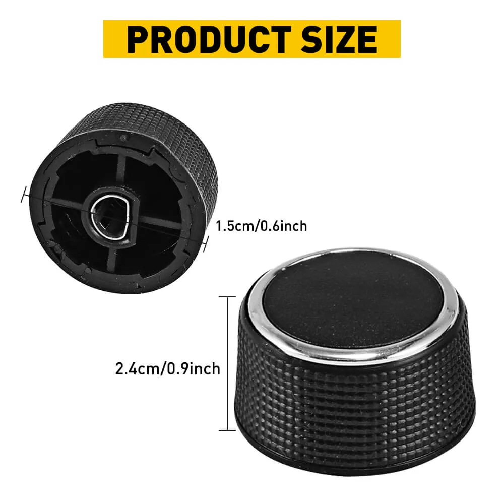 AC Climate Control Switch Knob Button Set of 2, Compatible with Chevrolet and GMC Models-Air Conditioner Replacement Switch