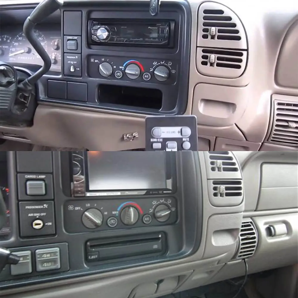 AC Heater Climate Control Switch Knob for 95-98 Silverado and Sierra 1500/2500/3500, 95-99 Suburban/Tahoe/Yukon