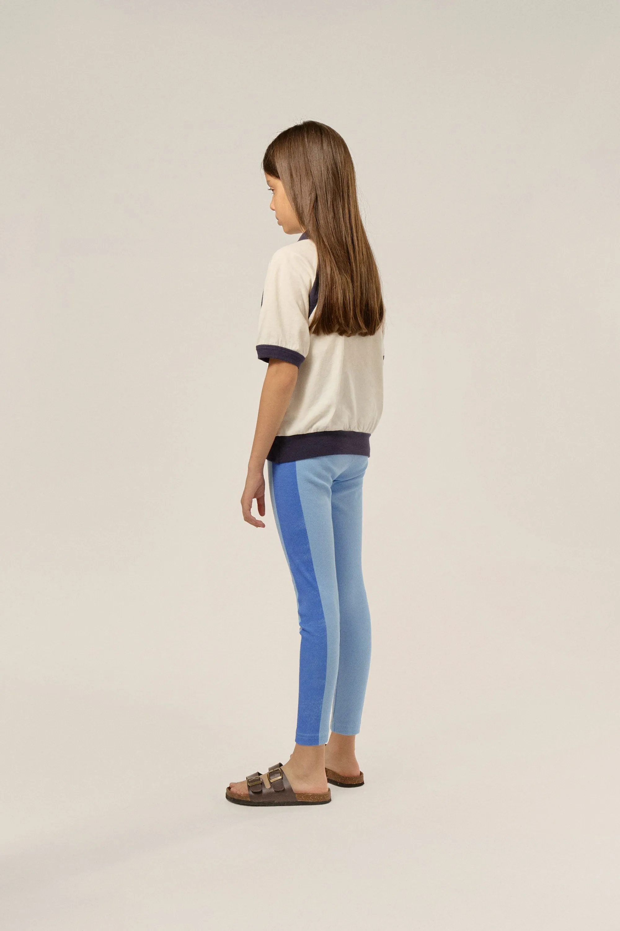Blue Bands Leggings in Blue