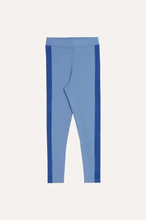 Blue Bands Leggings in Blue