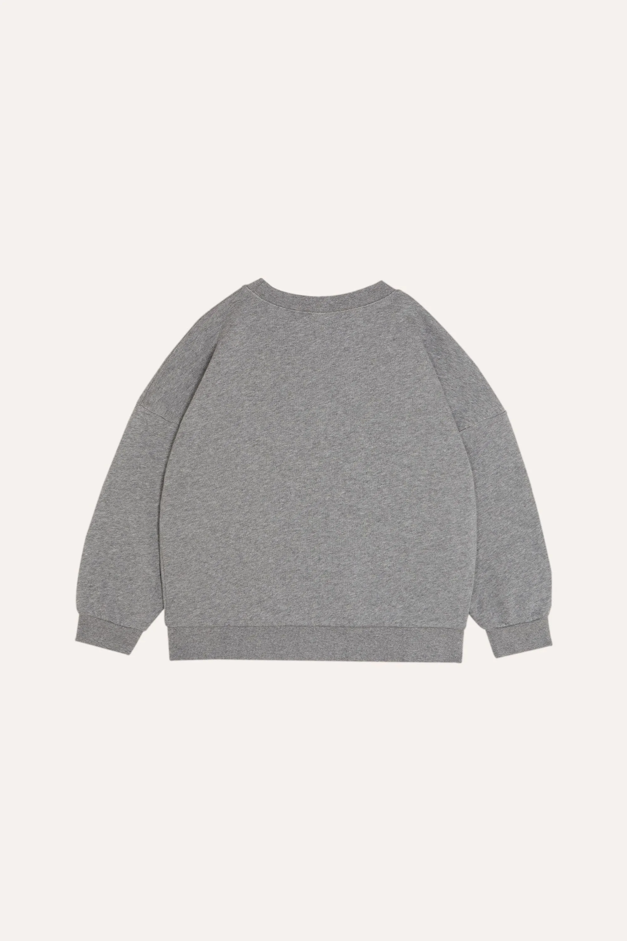 Blue Hat Sweatshirt in Grey