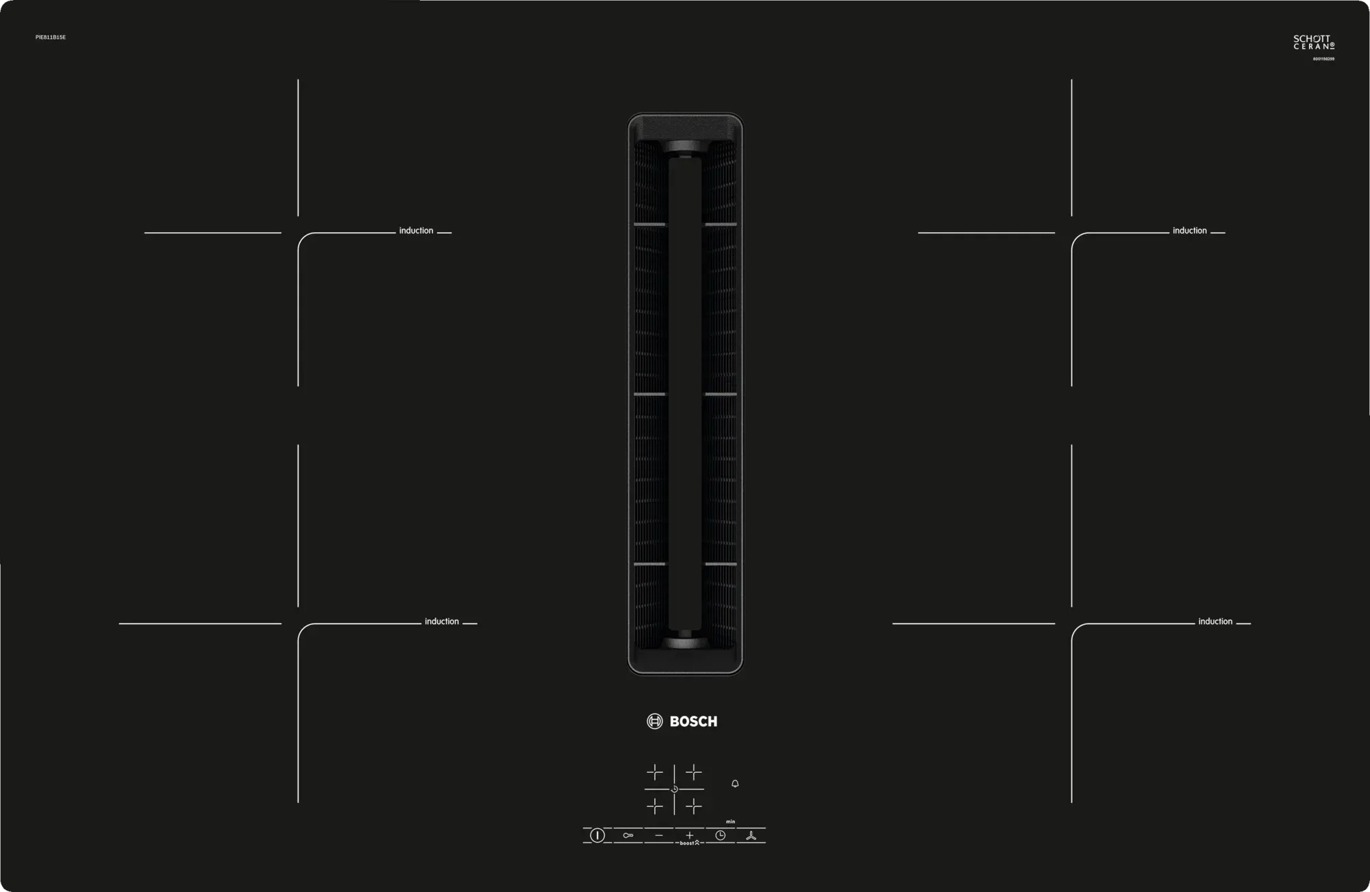 Bosch Serie | 4 Induction hob | PIE811B15E