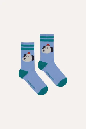 Dog Socks in Blue