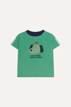 Dogs Kids T-Shirt in Green
