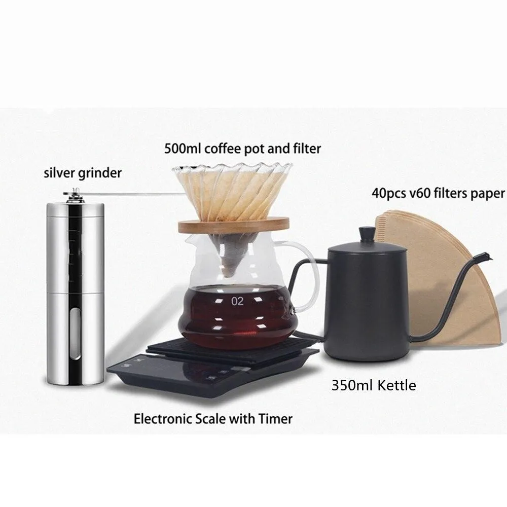 Household Coffee Brewing Tools Set