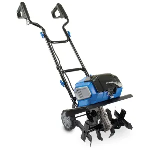 Hyundai HY2198 2 x 20V (40V) 360mm Brushless Garden Tiller with 4.0Ah Batteries