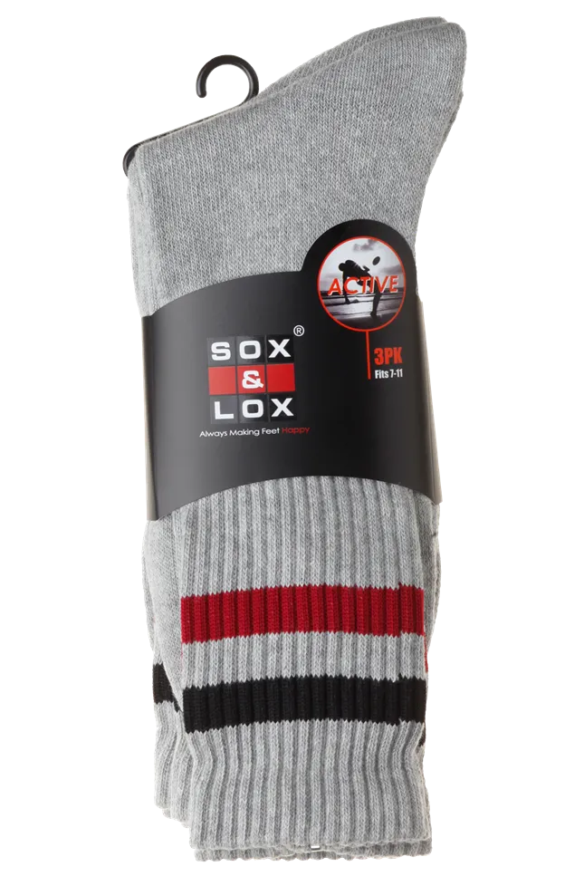 Men's Heavy Duty Ribbed 3 Pack