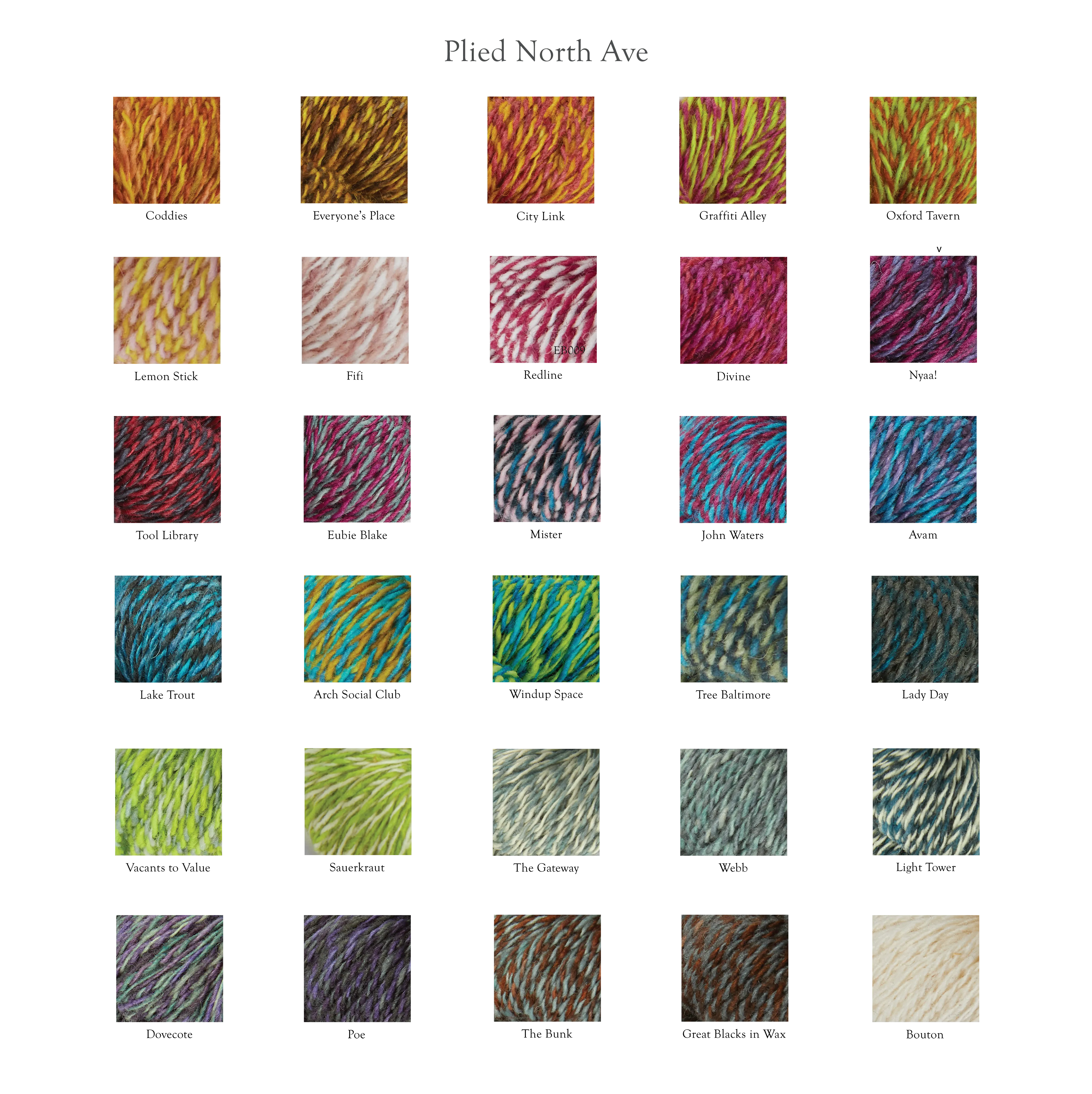 North Ave (100% wool)