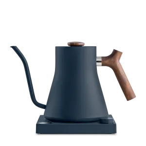 Stagg EKG Electric Kettle - Stone Blue   Walnut